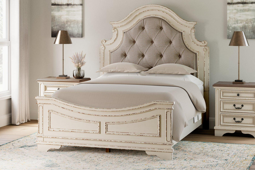 Realyn Upholstered Bed - Furniture 2 Go- FL