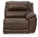Dunleith Power Reclining Sectional Loveseat - Furniture 2 Go- FL