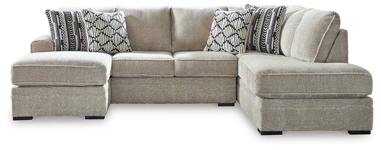 Calnita Sectional with Chaise - Furniture 2 Go- FL