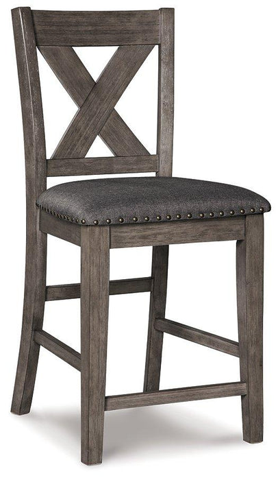 Caitbrook Counter Height Upholstered Bar Stool - Furniture 2 Go- FL
