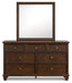 Danabrin Dresser and Mirror - Furniture 2 Go- FL