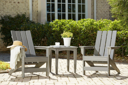 Visola Outdoor Adirondack Chair Set with End Table - Furniture 2 Go- FL
