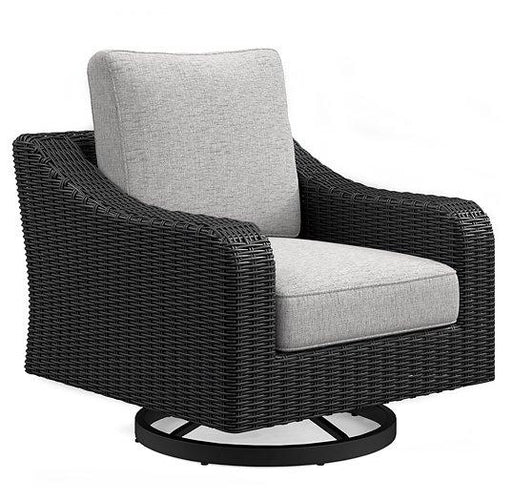 Beachcroft Outdoor Swivel Lounge with Cushion - Furniture 2 Go- FL