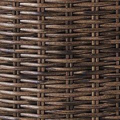 Paradise Trail Paradise Trail Fire Pit Table with 4 Nuvella Swivel Lounge Chairs - Furniture 2 Go- FL