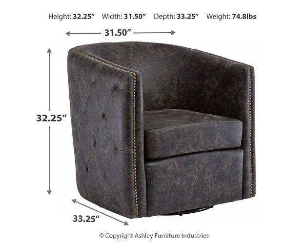 Brentlow Swivel Accent Chair - Furniture 2 Go- FL