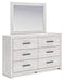 Cayboni Dresser and Mirror - Furniture 2 Go- FL