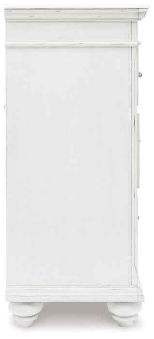 Kanwyn Dresser and Mirror - Furniture 2 Go- FL