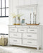 Kanwyn Dresser and Mirror - Furniture 2 Go- FL