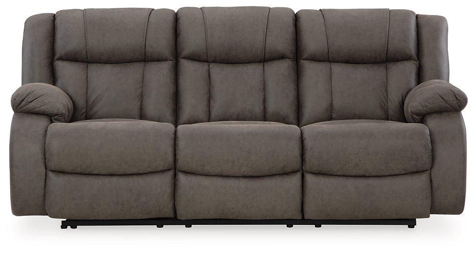 First Base Reclining Sofa - Furniture 2 Go- FL