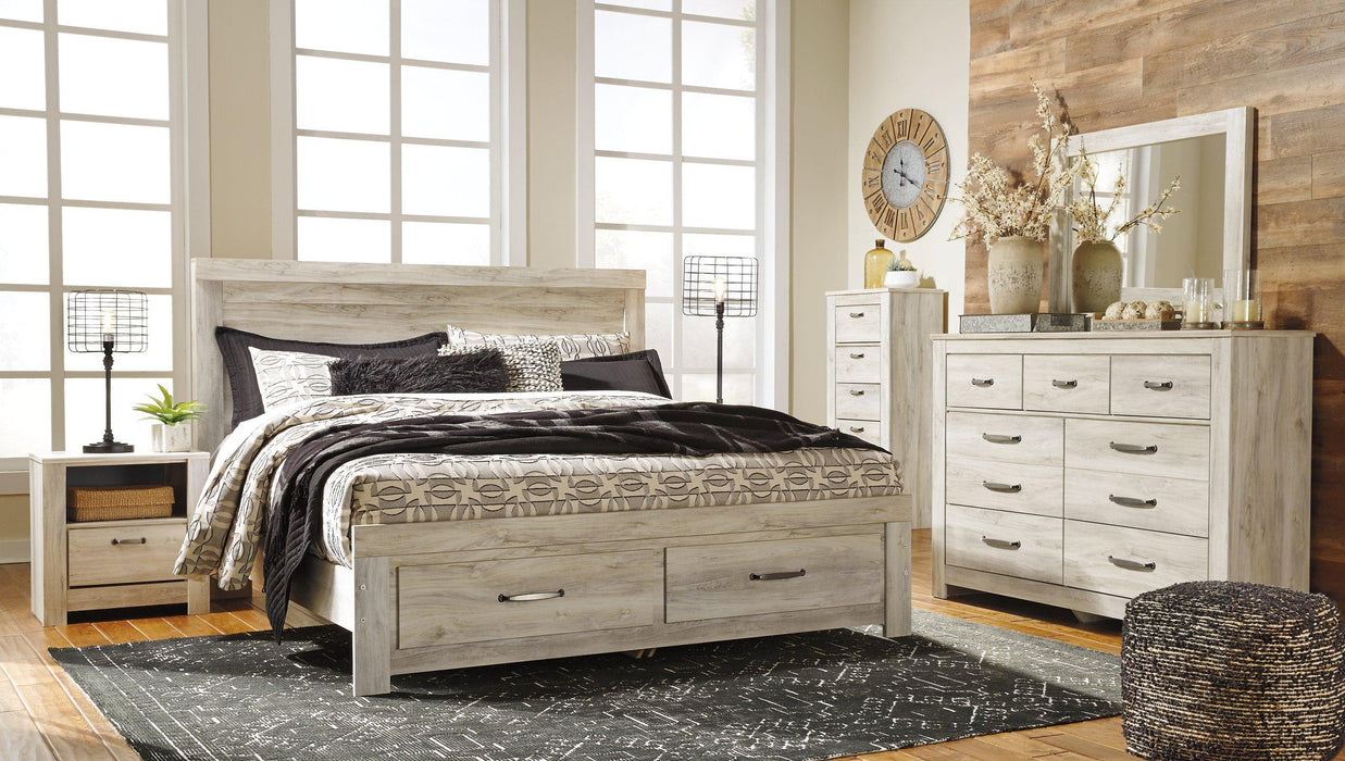 Bellaby Bed with 2 Storage Drawers - Furniture 2 Go- FL