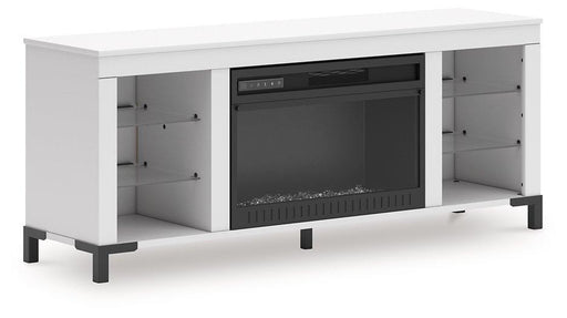 Brollevi 60" TV Stand with Electric Fireplace - Furniture 2 Go- FL