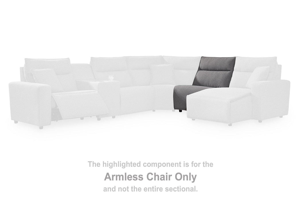 Modmax II Power Reclining Sectional with Audio Consoles - Furniture 2 Go- FL