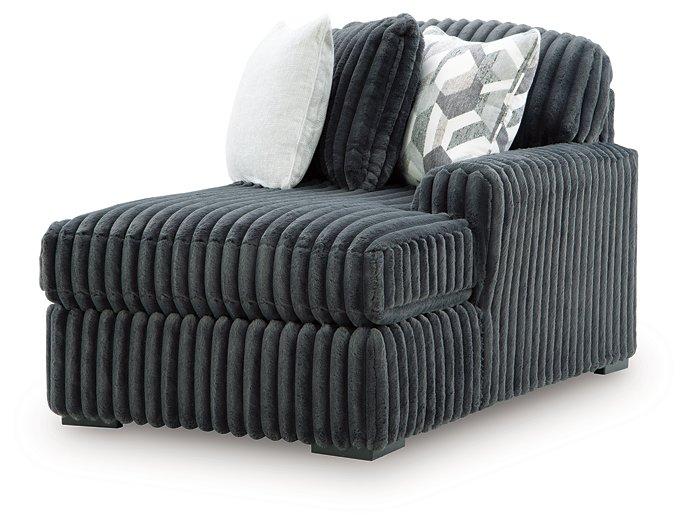 Midnight-Madness Sectional with Chaise - Furniture 2 Go- FL