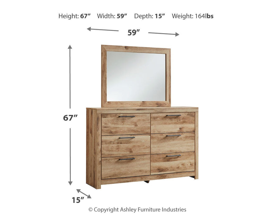 Hyanna Dresser and Mirror - Furniture 2 Go- FL