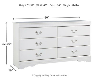 Anarasia Dresser - Furniture 2 Go- FL