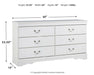 Anarasia Dresser - Furniture 2 Go- FL