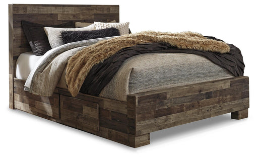 Derekson Bed with 2 Side Storage - Furniture 2 Go- FL