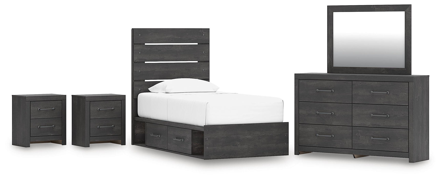 Hollivern Bedroom Set - Furniture 2 Go- FL