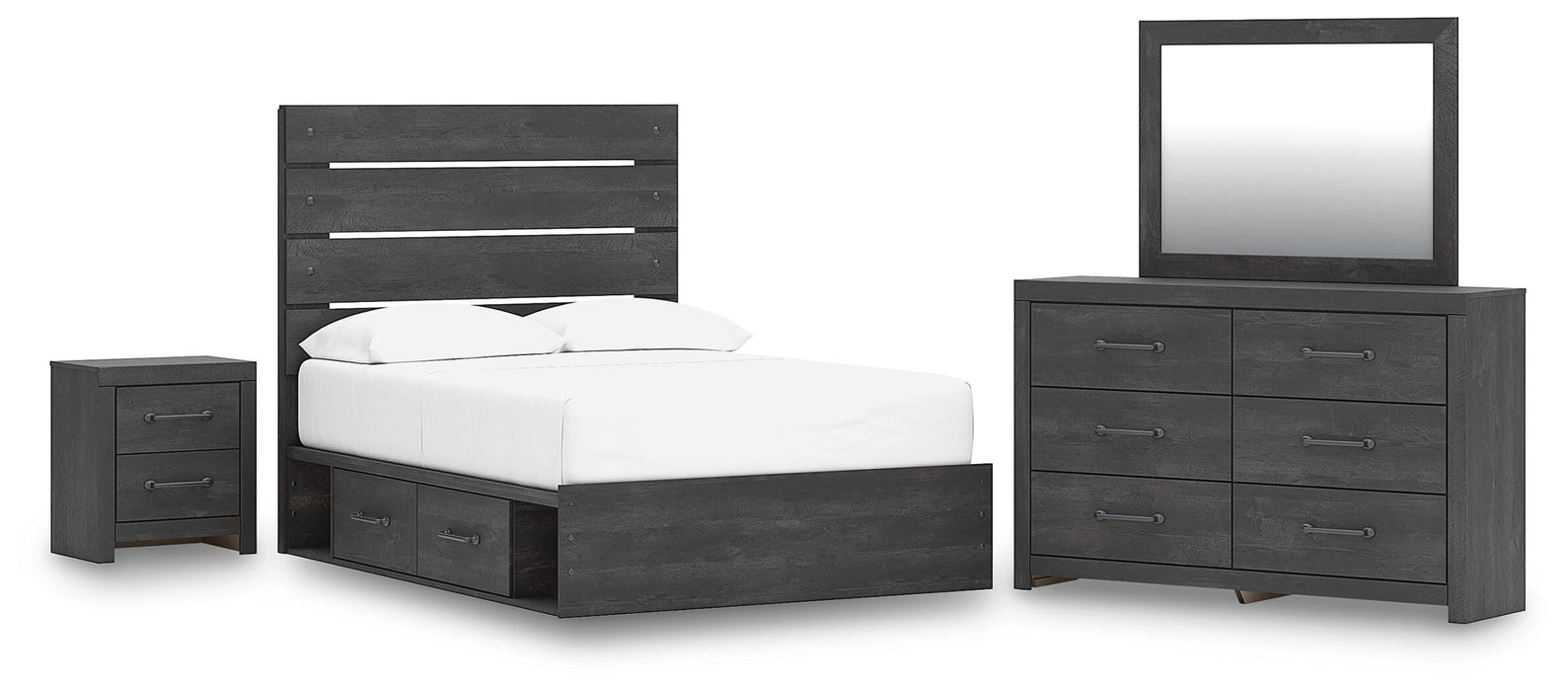 Hollivern Bedroom Set - Furniture 2 Go- FL