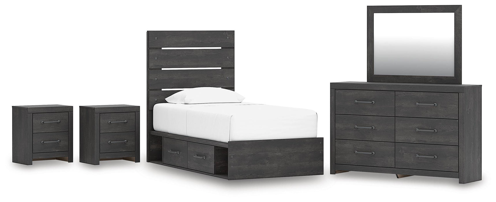 Hollivern Bedroom Set - Furniture 2 Go- FL