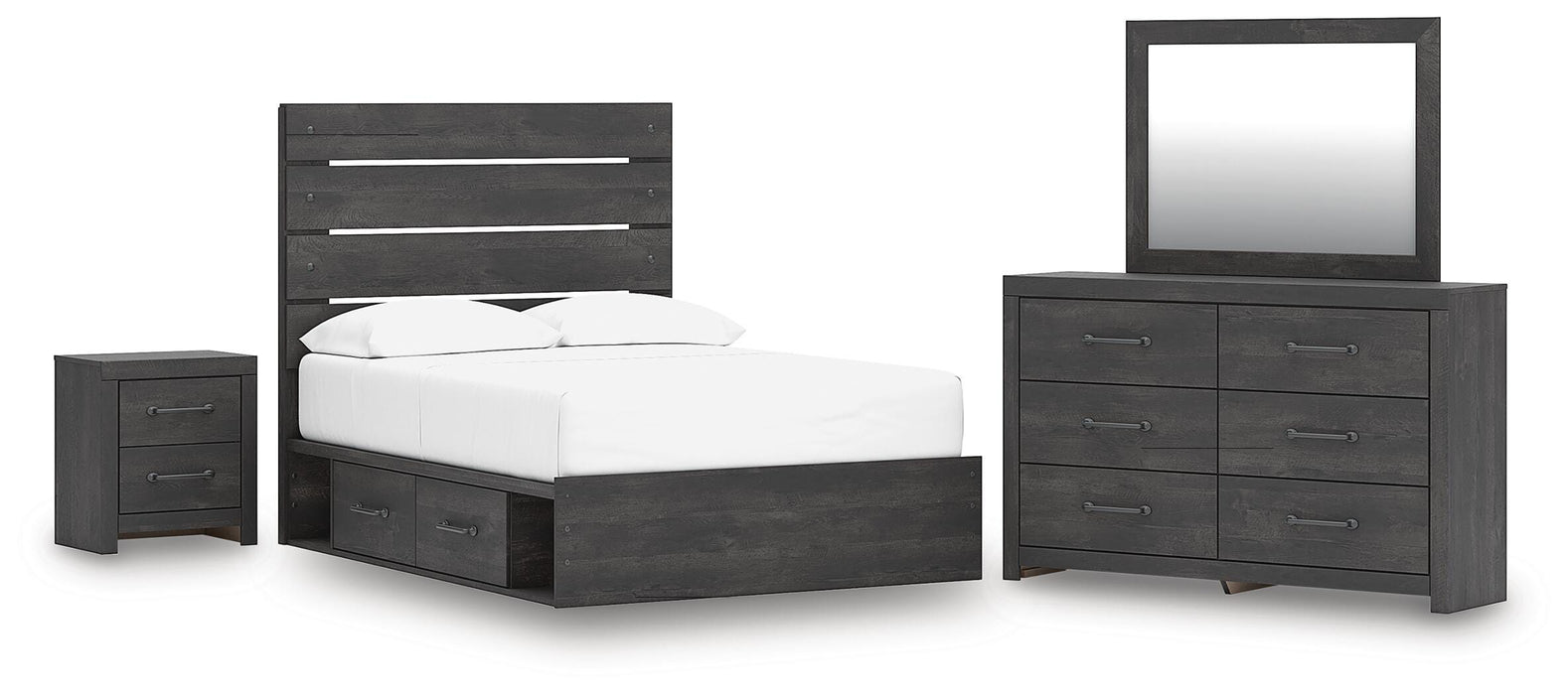 Hollivern Bedroom Set - Furniture 2 Go- FL