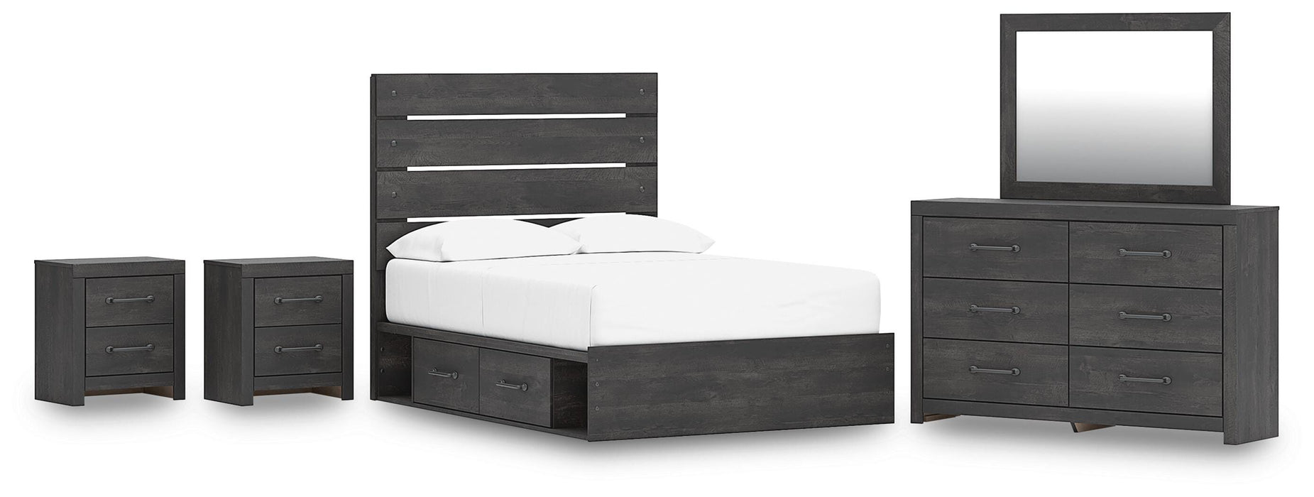 Hollivern Bedroom Set - Furniture 2 Go- FL