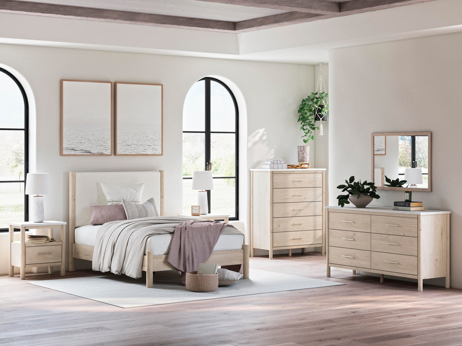 Cadmori Upholstered Bed - Furniture 2 Go- FL