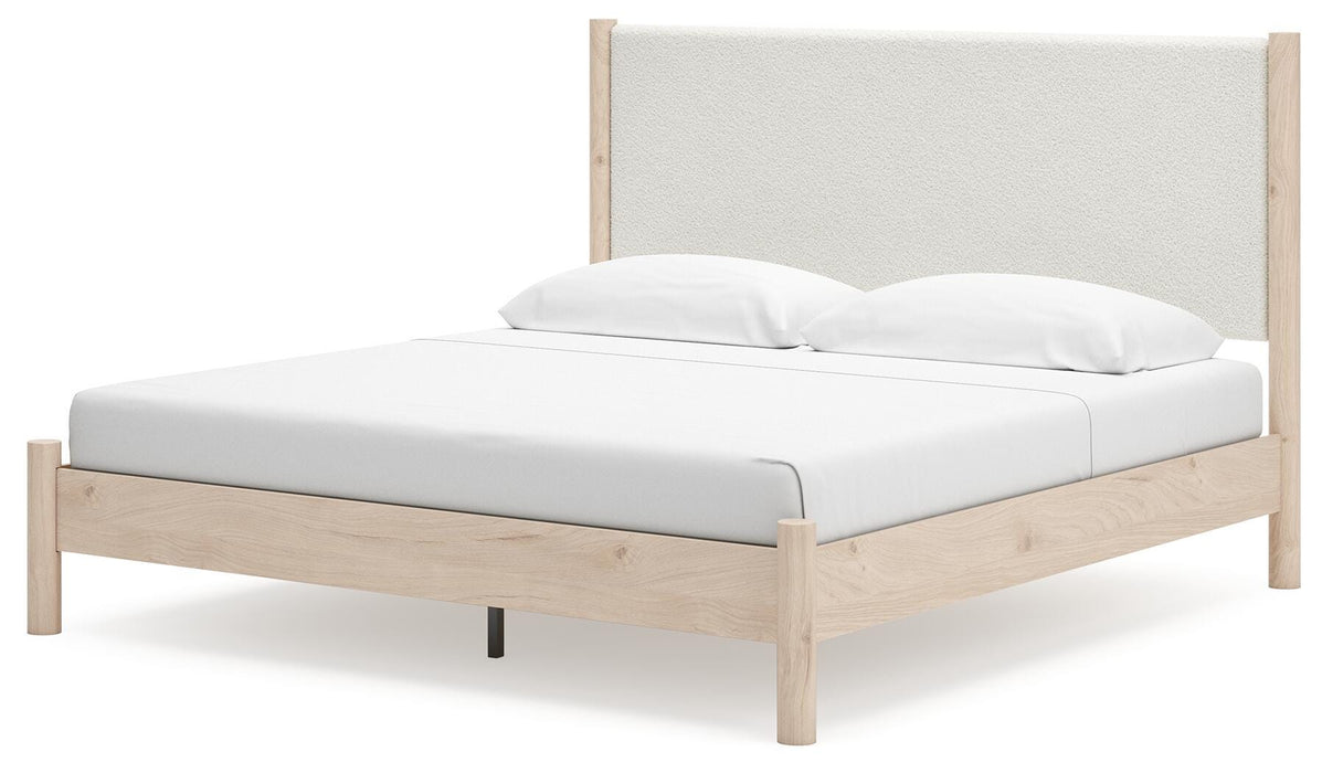Cadmori Upholstered Bed - Furniture 2 Go- FL