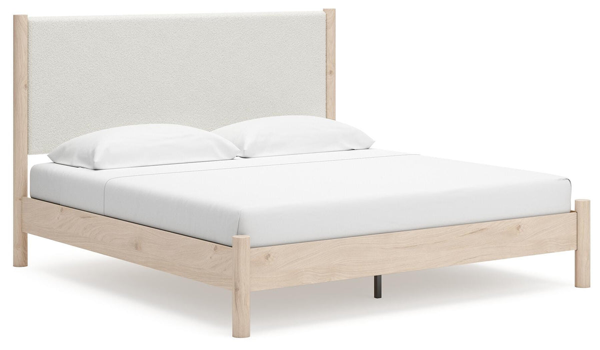 Cadmori Upholstered Bed - Furniture 2 Go- FL