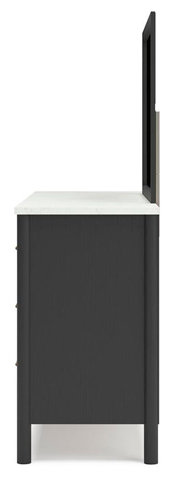 Cadmori Dresser and Mirror - Furniture 2 Go- FL
