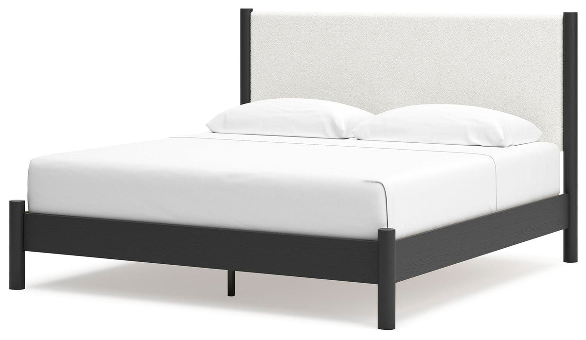 Cadmori Upholstered Bed - Furniture 2 Go- FL