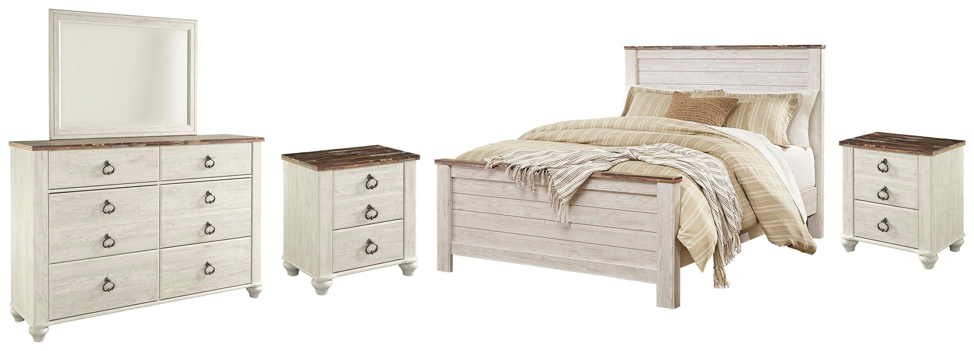 Willowton Bedroom Set - Furniture 2 Go- FL