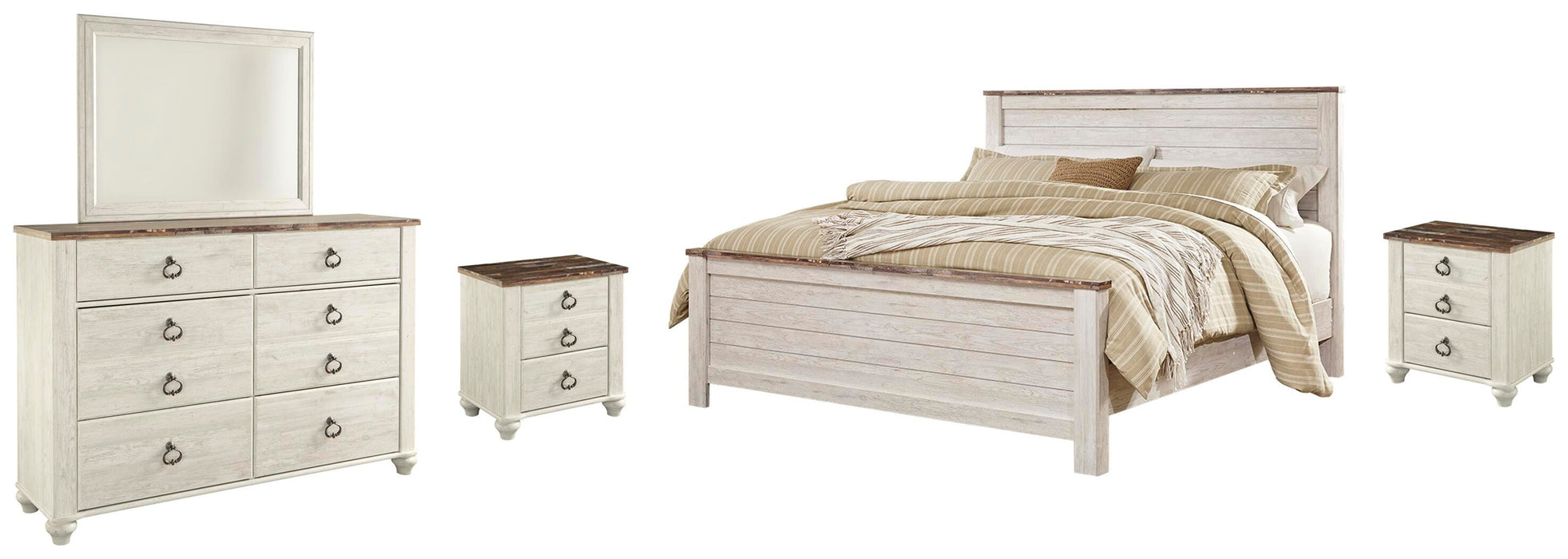 Willowton Bedroom Set - Furniture 2 Go- FL