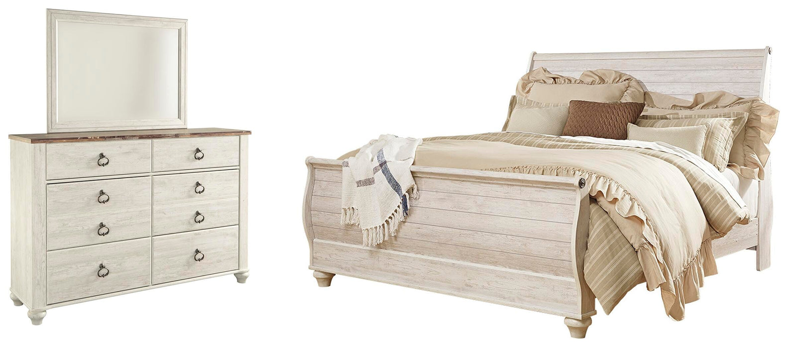 Willowton Bedroom Set - Furniture 2 Go- FL