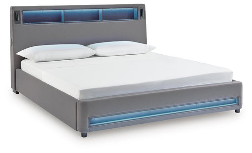 Verishaw Upholstered Bed - Furniture 2 Go- FL