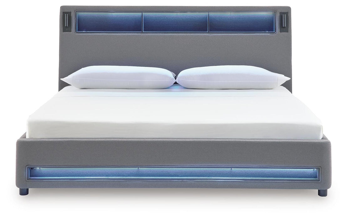 Verishaw Upholstered Bed - Furniture 2 Go- FL