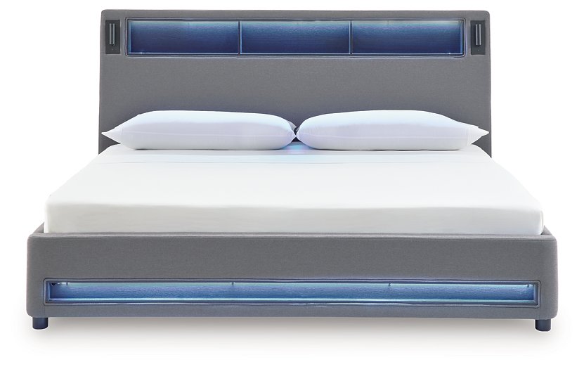Verishaw Upholstered Bed - Furniture 2 Go- FL