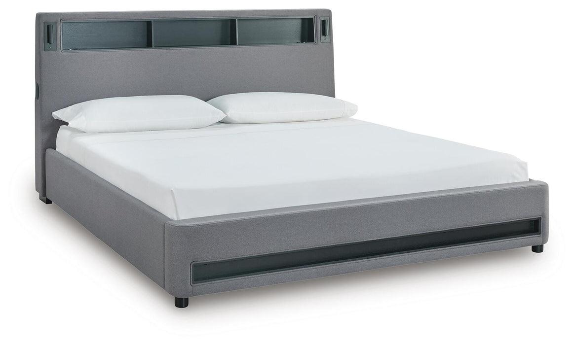 Verishaw Upholstered Bed - Furniture 2 Go- FL