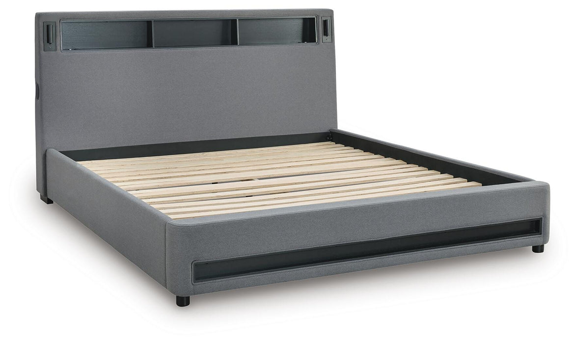 Verishaw Upholstered Bed - Furniture 2 Go- FL