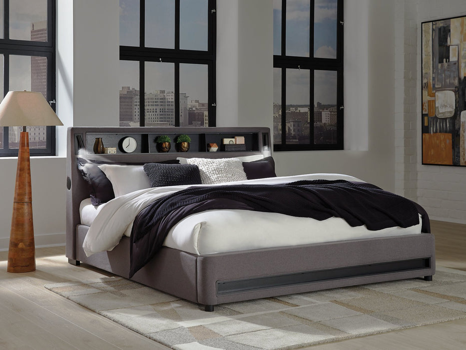 Verishaw Upholstered Bed - Furniture 2 Go- FL