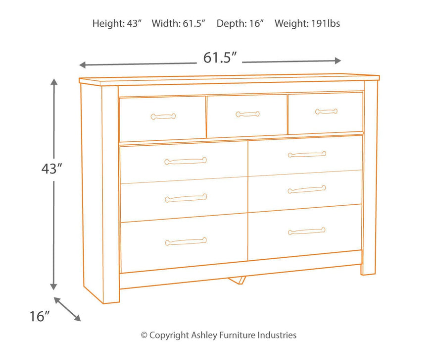 Bellaby Dresser - Furniture 2 Go- FL