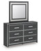 Zuraleus Dresser and Mirror - Furniture 2 Go- FL