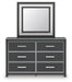 Zuraleus Dresser and Mirror - Furniture 2 Go- FL
