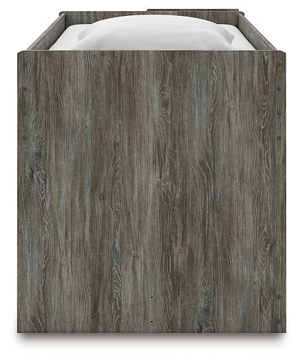 Frandern Loft Bed with Bookcase Storage - Furniture 2 Go- FL