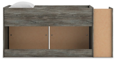 Frandern Loft Bed with Bookcase Storage - Furniture 2 Go- FL