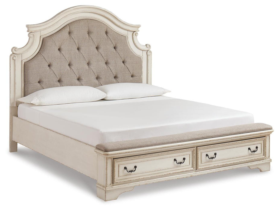 Realyn Upholstered Bed - Furniture 2 Go- FL