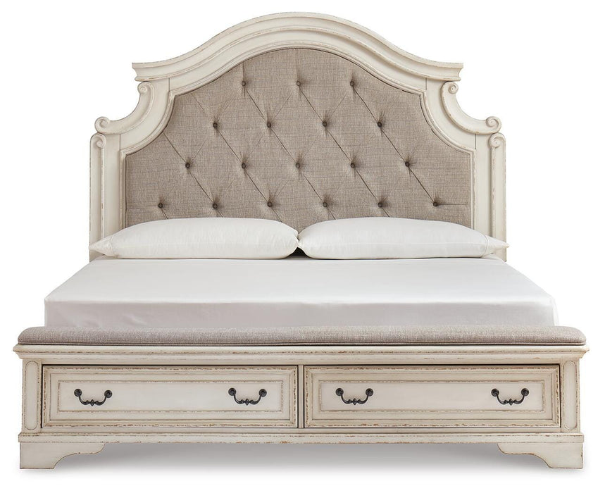Realyn Upholstered Bed - Furniture 2 Go- FL