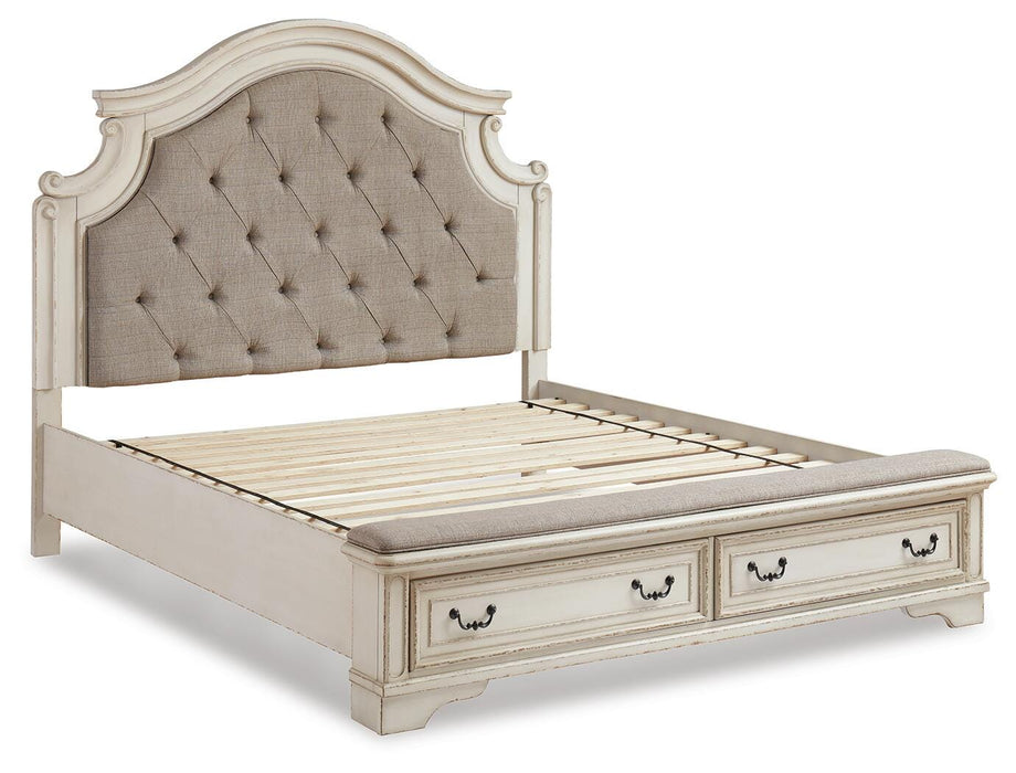 Realyn Upholstered Bed - Furniture 2 Go- FL