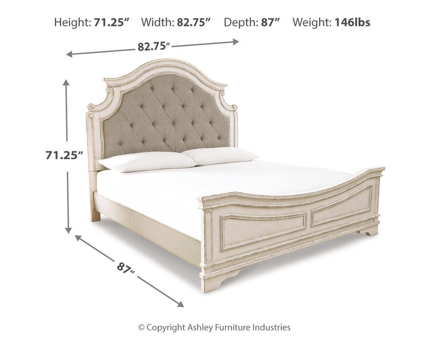 Realyn Upholstered Bed - Furniture 2 Go- FL