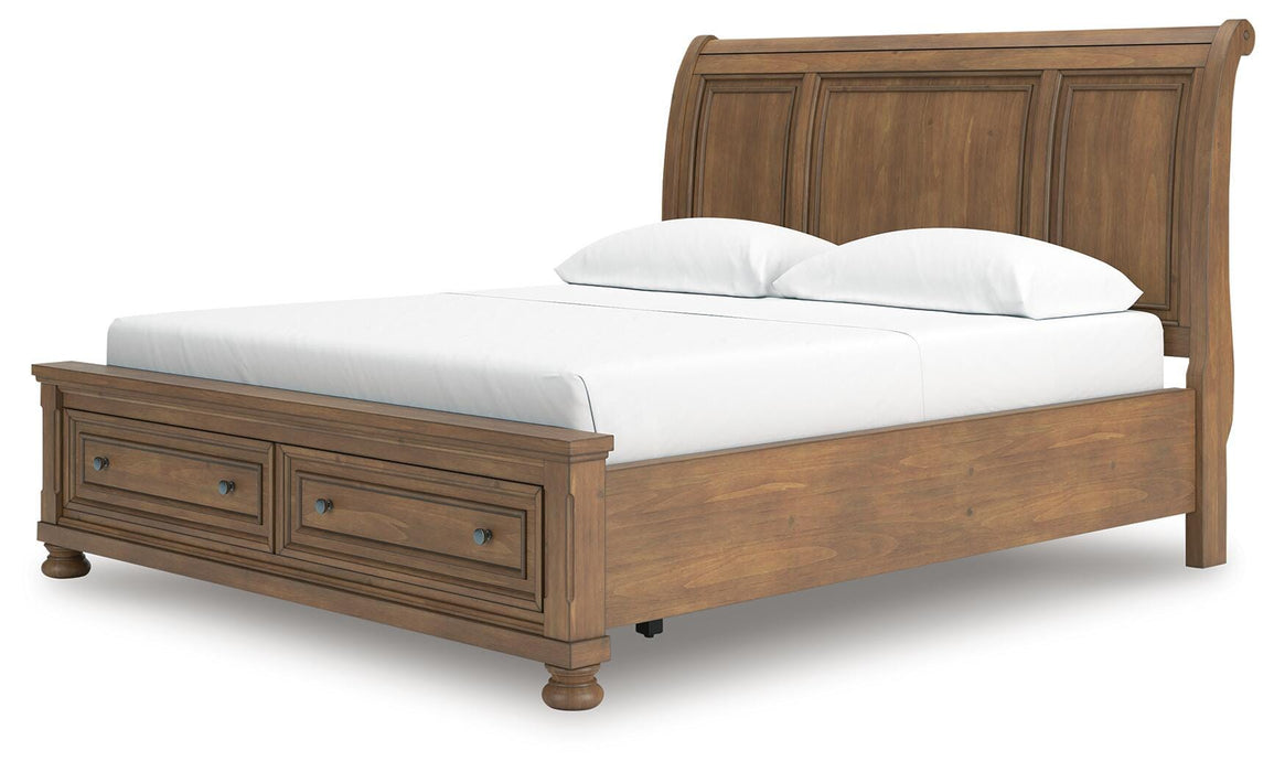 Feddinger Panel Storage Bed - Furniture 2 Go- FL